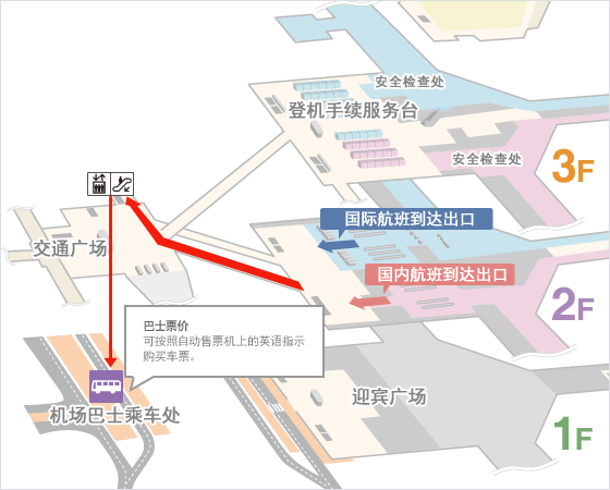 新特丽亚 名古屋中部国际机场. 2号上车点