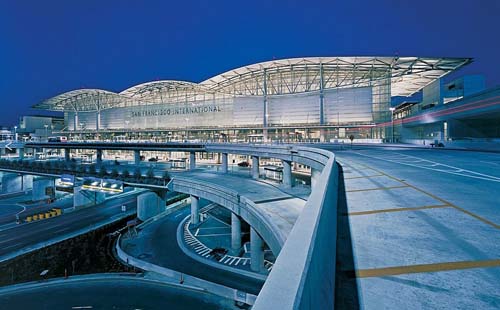 旧金山国际机场地图